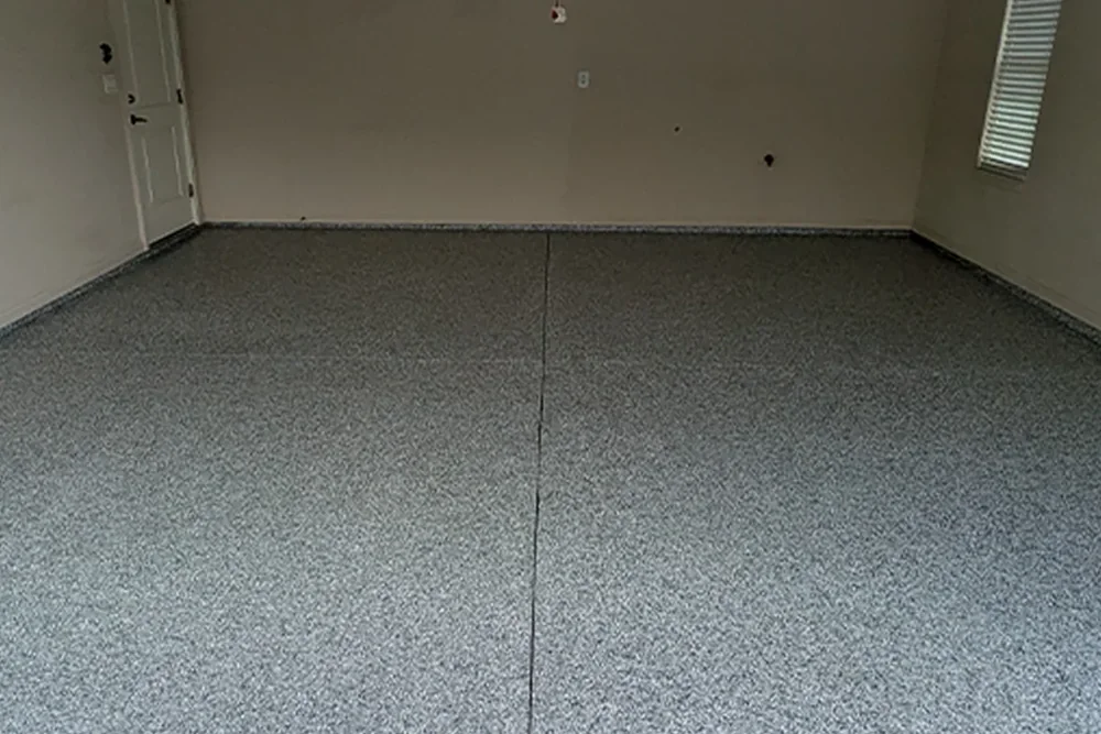 Floor after coating